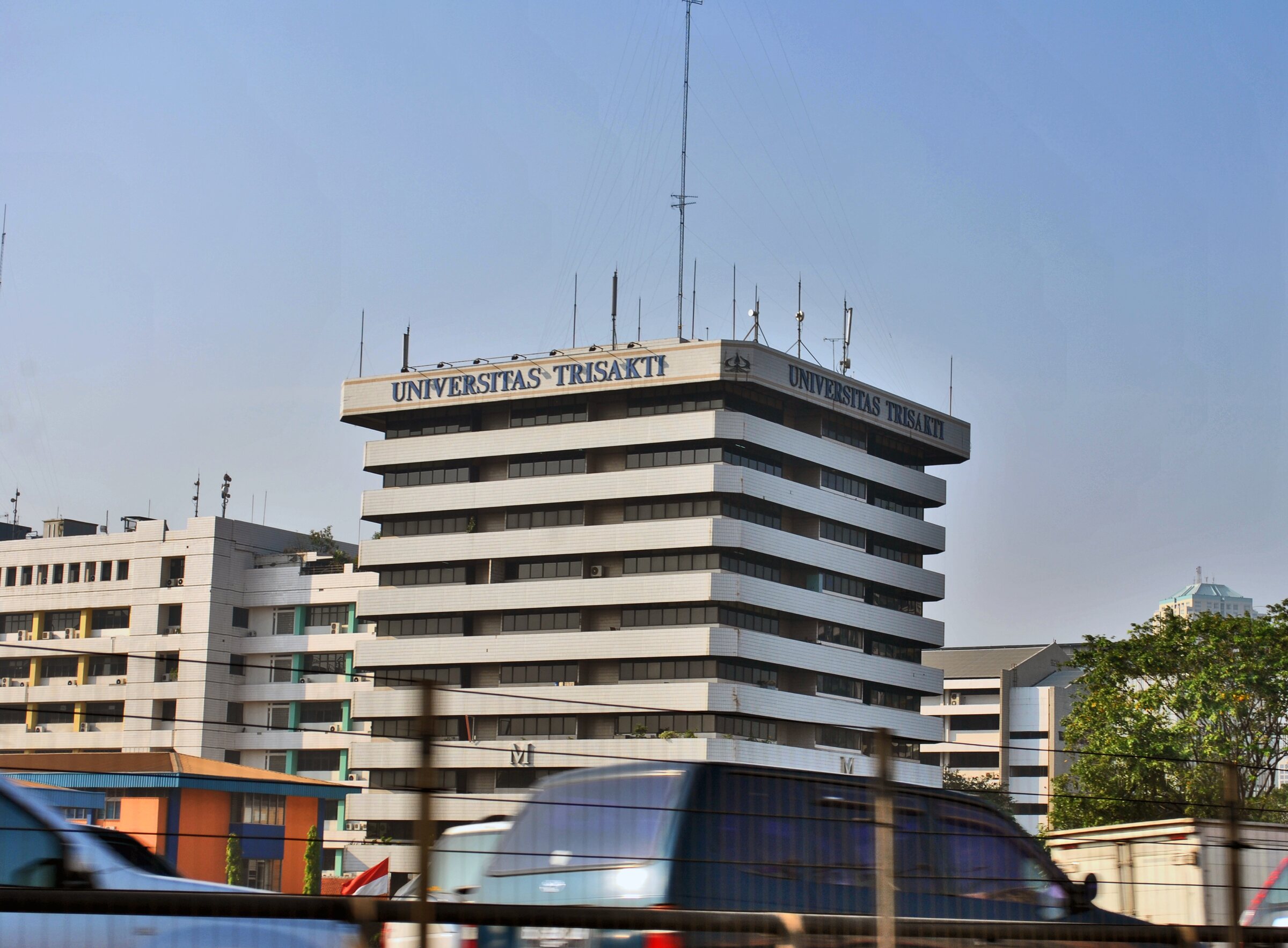 Universitas Trisakti campus and faculty environment in Jakarta